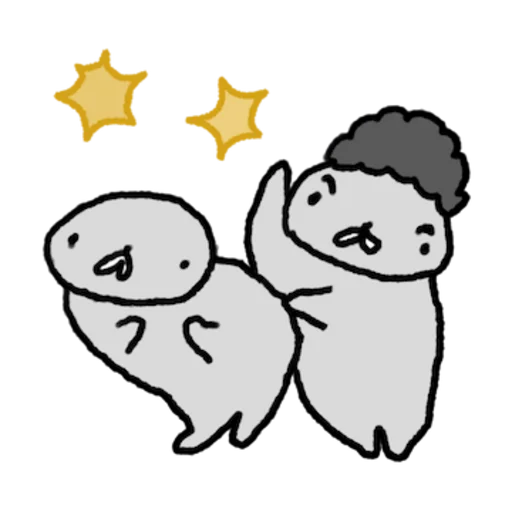 A Seal on a Hot Day Daily Reactions Telegram Sticker #12 - A Seal on a Hot Day Daily Reactions #12