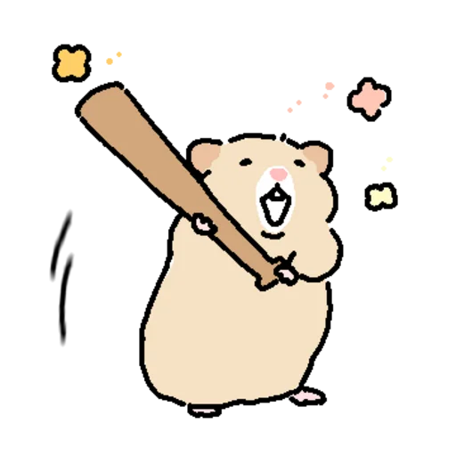 Tear Hamster Office Series Ver Daily Reactions Telegram Sticker #9 - Tear Hamster Office Series Ver Daily Reactions #9