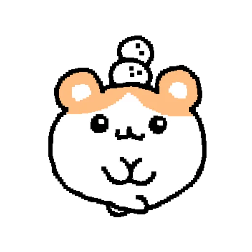 Hamgle Daily Hamster Life Vol 2 Telegram Sticker #14 - Hamgle Daily Hamster Life Vol 2 #14