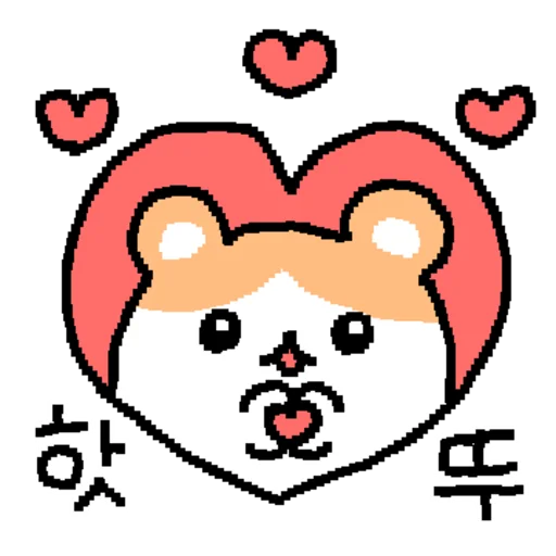Hamgle Daily Hamster Life Vol 2 Telegram Sticker #25 - Hamgle Daily Hamster Life Vol 2 #25