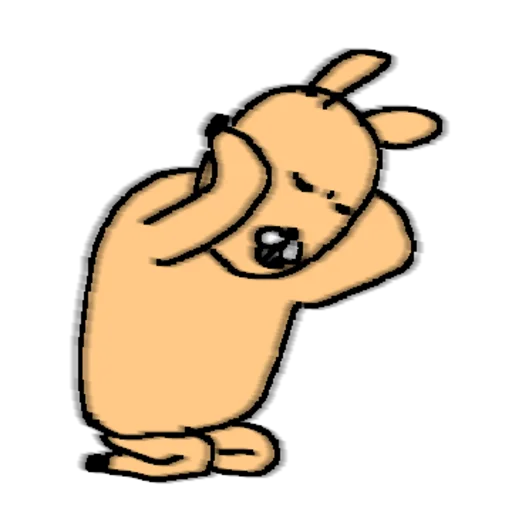 Funny Screaming Water Deer Vol 3 Telegram Sticker #23 - Funny Screaming Water Deer Vol 3 #23