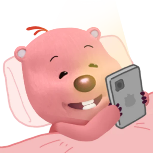Zanmang Loopy Home Alone Telegram Sticker #13 - Zanmang Loopy Home Alone #13
