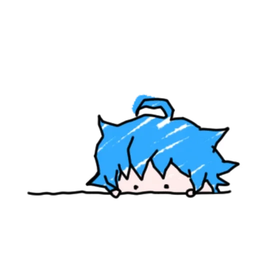 I Like Home the Insignificant Kim Blue Daily Reactions Telegram Sticker #4 - I Like Home the Insignificant Kim Blue Daily Reactions #4