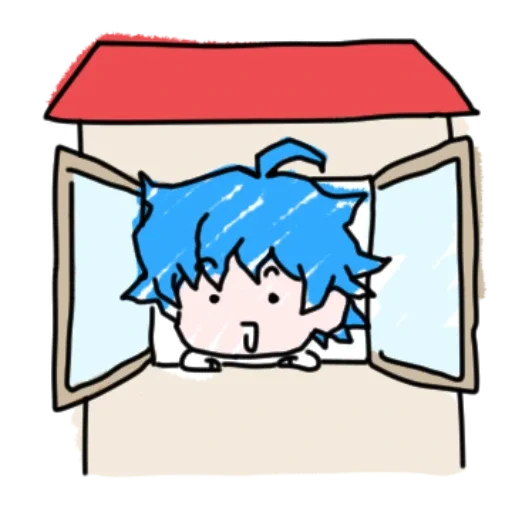 I Like Home the Insignificant Kim Blue Daily Reactions Telegram Sticker #8 - I Like Home the Insignificant Kim Blue Daily Reactions #8