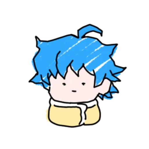 I Like Home the Insignificant Kim Blue Daily Reactions Telegram Sticker #9 - I Like Home the Insignificant Kim Blue Daily Reactions #9