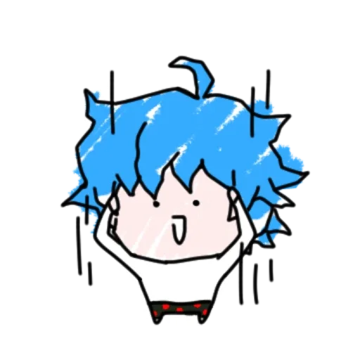 I Like Home the Insignificant Kim Blue Daily Reactions Telegram Sticker #12 - I Like Home the Insignificant Kim Blue Daily Reactions #12