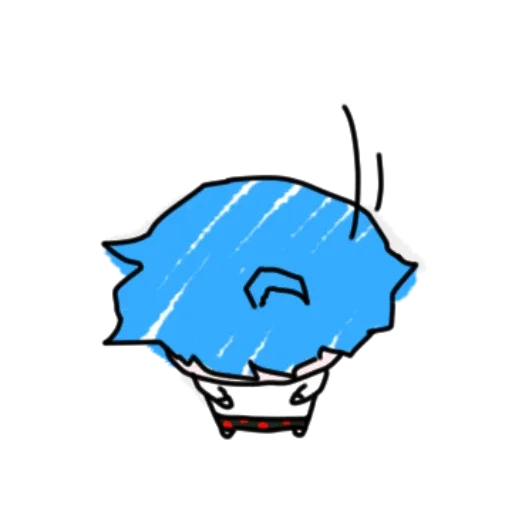 I Like Home the Insignificant Kim Blue Daily Reactions Telegram Sticker #13 - I Like Home the Insignificant Kim Blue Daily Reactions #13