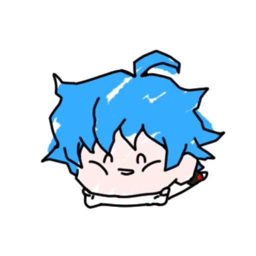 I Like Home the Insignificant Kim Blue Daily Reactions Telegram Sticker #16 - I Like Home the Insignificant Kim Blue Daily Reactions #16