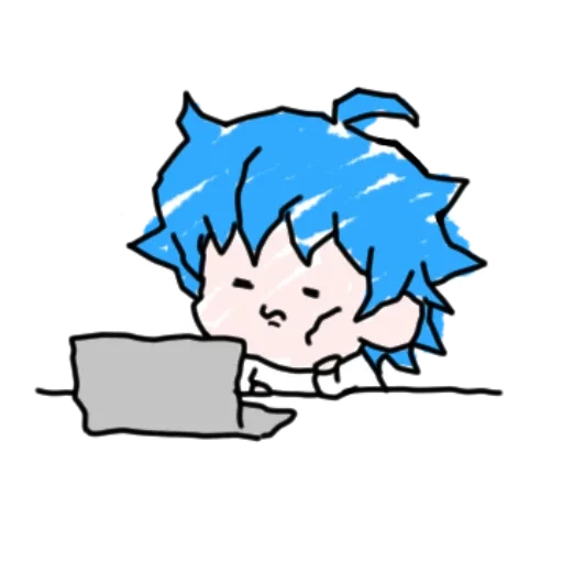 I Like Home the Insignificant Kim Blue Daily Reactions Telegram Sticker #24 - I Like Home the Insignificant Kim Blue Daily Reactions #24