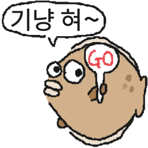 Flounder from the West Sea Daily Reactions Telegram Sticker #25 - Flounder from the West Sea Daily Reactions #25
