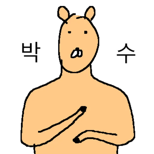 Funny Screaming Water Deer Vol 2 Telegram Sticker #15 - Funny Screaming Water Deer Vol 2 #15