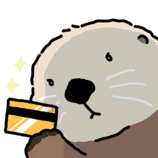 Zoomed In Sea Otter Vol 5 Telegram Sticker #10 - Zoomed In Sea Otter Vol 5 #10