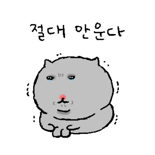 Thick and Thick Cat Daily Reactions Telegram Sticker #14 - Thick and Thick Cat Daily Reactions #14