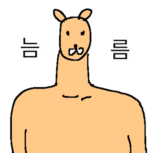 Funny Screaming Water Deer Telegram Sticker #7 - Funny Screaming Water Deer #7
