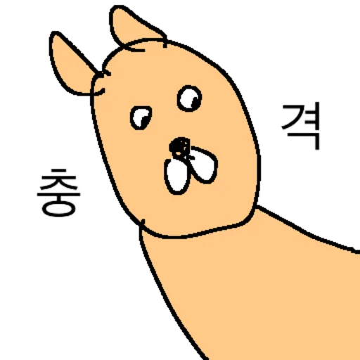 Funny Screaming Water Deer Telegram Sticker #25 - Funny Screaming Water Deer #25