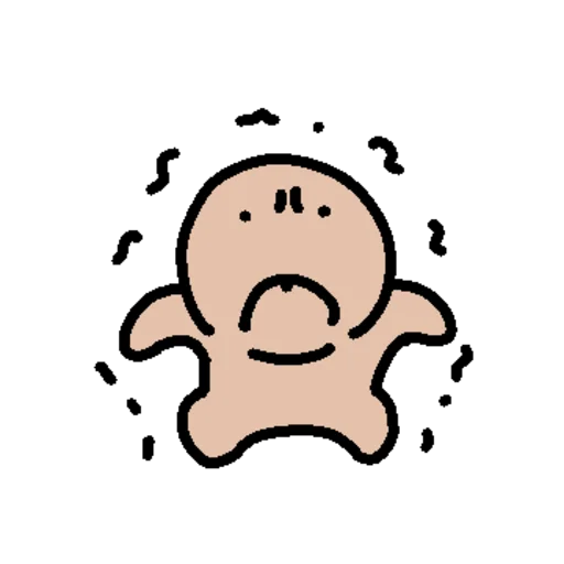 Little Round Duduji Mole Telegram Sticker #2 - Little Round Duduji Mole #2