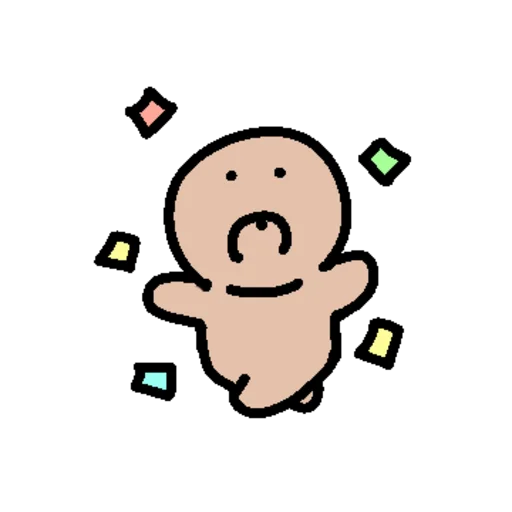Little Round Duduji Mole Telegram Sticker #3 - Little Round Duduji Mole #3