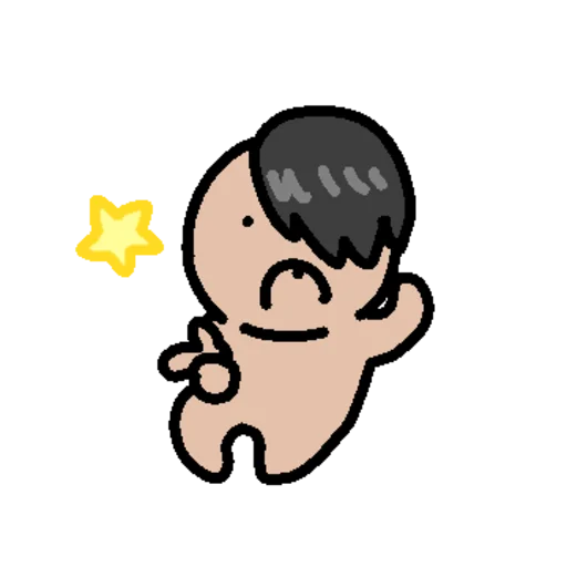 Little Round Duduji Mole Telegram Sticker #12 - Little Round Duduji Mole #12