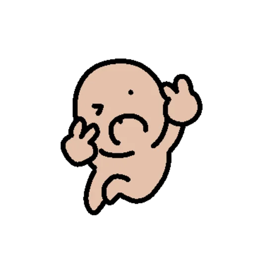 Little Round Duduji Mole Telegram Sticker #16 - Little Round Duduji Mole #16