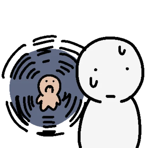 Little Round Duduji Mole Telegram Sticker #24 - Little Round Duduji Mole #24