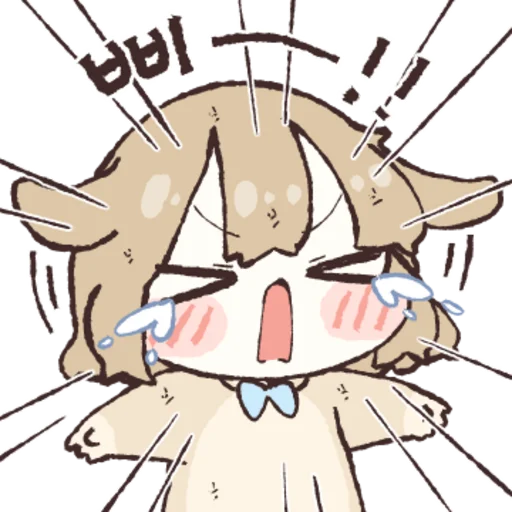 Sizzling Agaroppi Cute Reactions Telegram Sticker #2 - Sizzling Agaroppi Cute Reactions #2