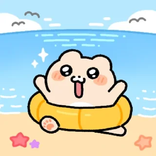 Summer Waffle Bear Daily Reactions