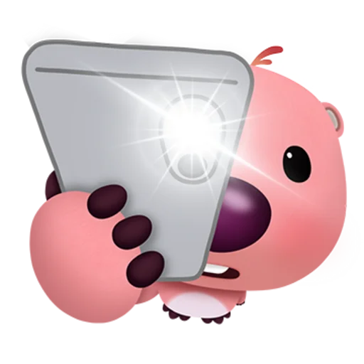 Zanmang Loopy Day Off Telegram Sticker #4 - Zanmang Loopy Day Off #4