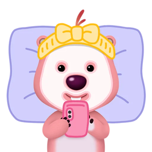 Zanmang Loopy Day Off Telegram Sticker #6 - Zanmang Loopy Day Off #6