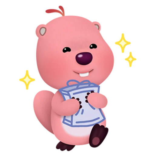 Zanmang Loopy Day Off Telegram Sticker #24 - Zanmang Loopy Day Off #24