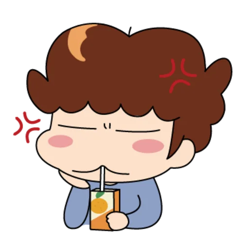 Atamamma Cute Reactions Telegram Sticker #19 - Atamamma Cute Reactions #19