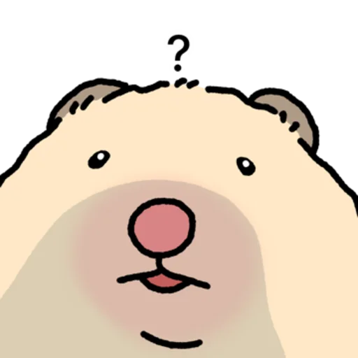 Hamster Zoom Cute Reactions Telegram Sticker #1 - Hamster Zoom Cute Reactions #1