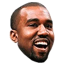 Kanye West Faces Stickers