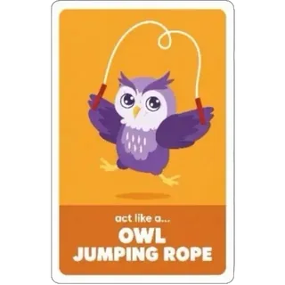 Action Charades Card