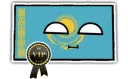 Kazahstan Stickers