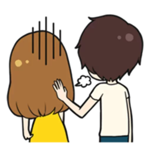 Sweet Couple Romance Life Stickers Telegram Sticker #8 - Sweet Couple Romance Life Stickers #8