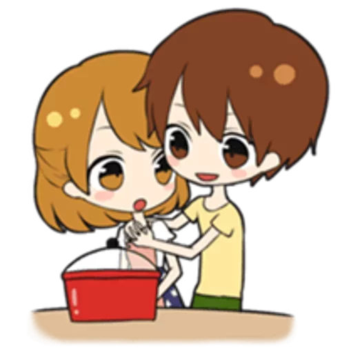 Sweet Couple Romance Life Stickers Telegram Sticker #13 - Sweet Couple Romance Life Stickers #13
