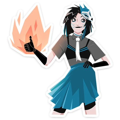 Kira Hoshi Telegram Sticker #4 - Kira Hoshi #4