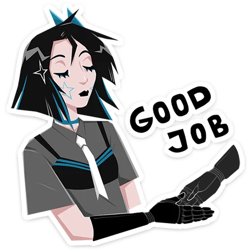 Kira Hoshi Telegram Sticker #11 - Kira Hoshi #11