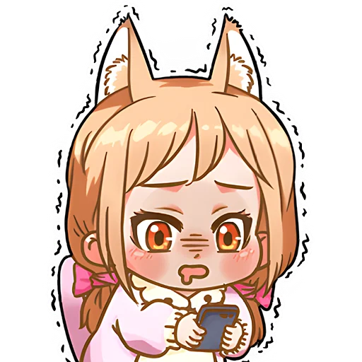 Kitty Chan Telegram Sticker #14 - Kitty Chan #14