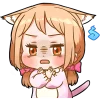 Kitty Chan Emoji Telegram Sticker #3 - Kitty Chan Emoji #3