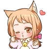 Kitty Chan Emoji Telegram Sticker #13 - Kitty Chan Emoji #13