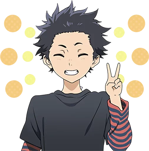A Silent Voice Telegram Sticker #21 - A Silent Voice #21