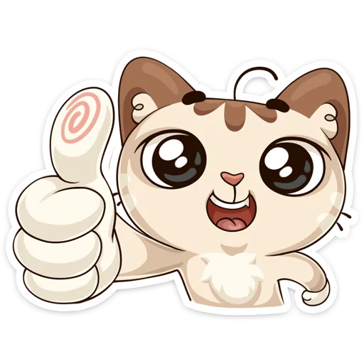 Sweet Little Kitty Cat Pet Stickers Telegram Sticker #3 - Sweet Little Kitty Cat Pet Stickers #3