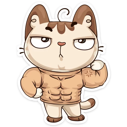 Sweet Little Kitty Cat Pet Stickers Telegram Sticker #25 - Sweet Little Kitty Cat Pet Stickers #25