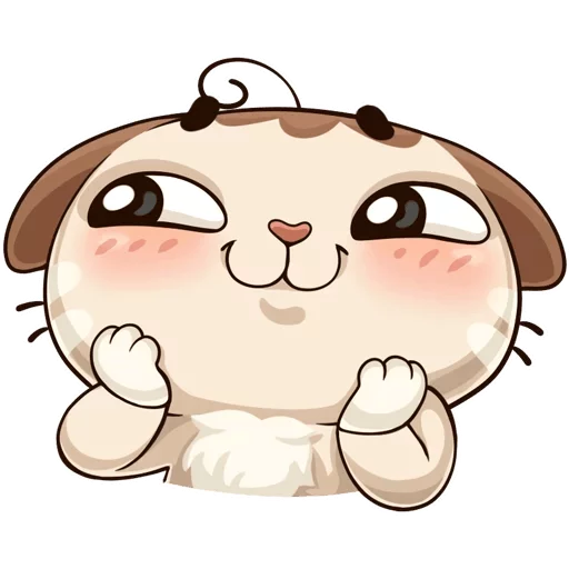 Ukrainian Folk Little Kitty Mascot Stickers Telegram Sticker #4 - Ukrainian Folk Little Kitty Mascot Stickers #4