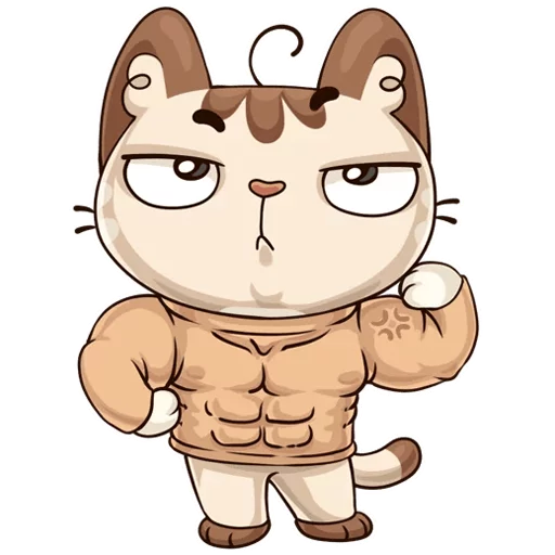 Ukrainian Folk Little Kitty Mascot Stickers Telegram Sticker #24 - Ukrainian Folk Little Kitty Mascot Stickers #24