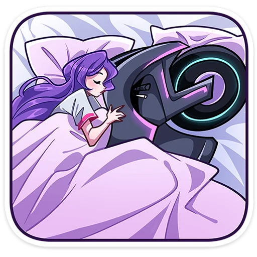 Ksyusha Telegram Sticker #9 - Ksyusha #9