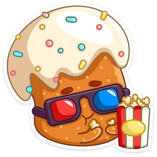 Kulich Telegram Sticker #25 - Kulich #25