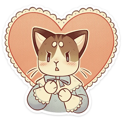 Ladypaw And Plombir Telegram Sticker #5 - Ladypaw And Plombir #5