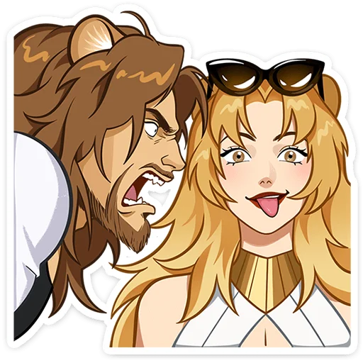 Leorus Majestic Lion Mascot Stickers Telegram Sticker #19 - Leorus Majestic Lion Mascot Stickers #19